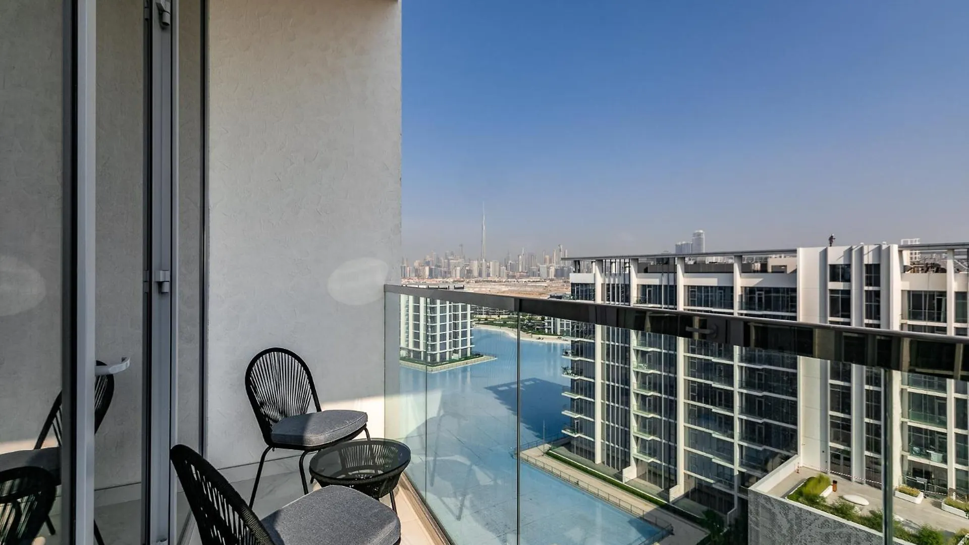 Lagoon View I Burj Khalifa View I District One Dubai United Arab Emirates